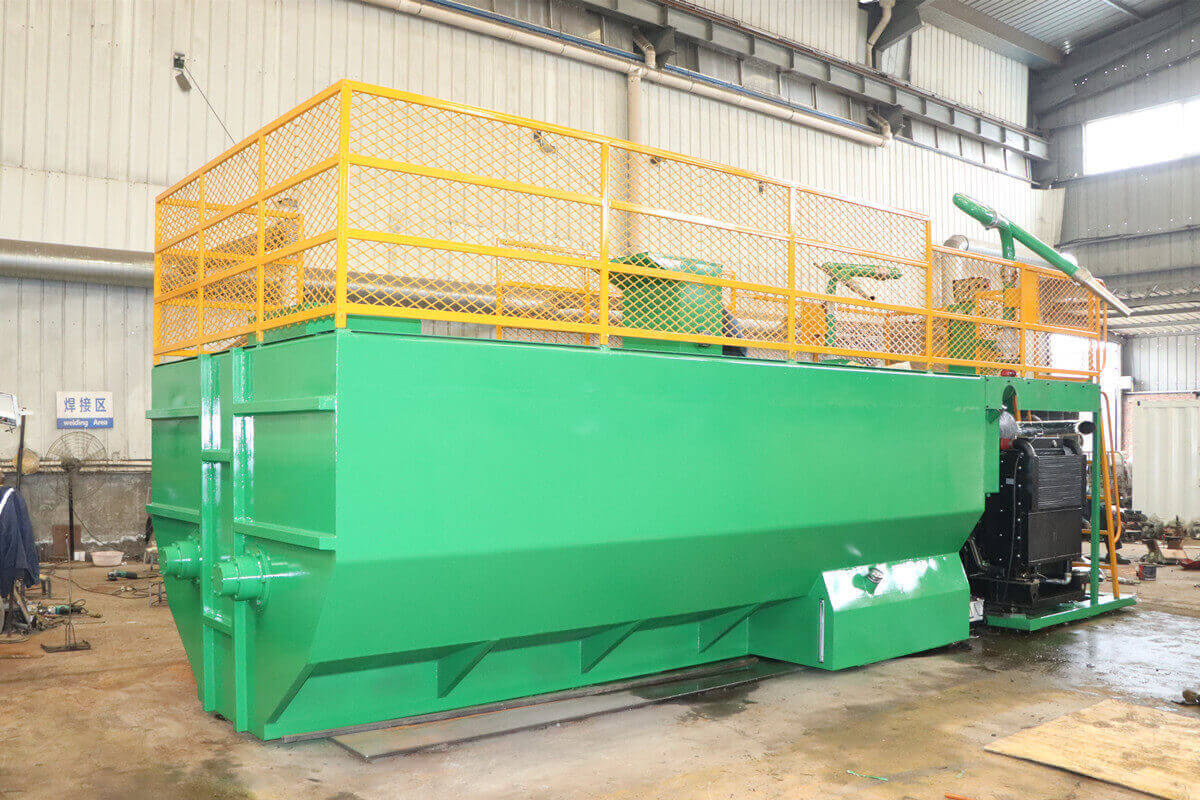 hydroseeding equipment for mining sites