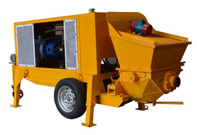 Wet mix shotcrete machine