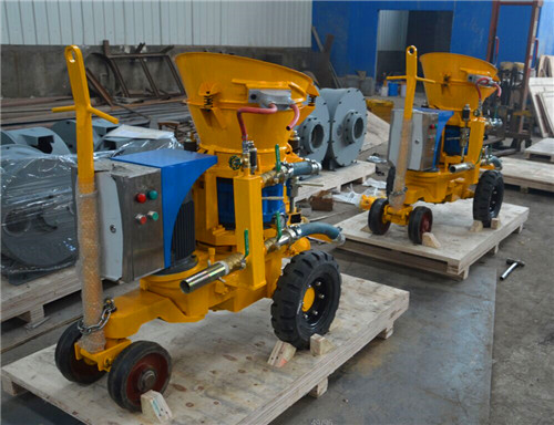 electric motor drive shotcrete machine