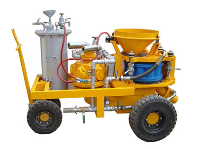 diesel driven shotcrete machine manufacturers