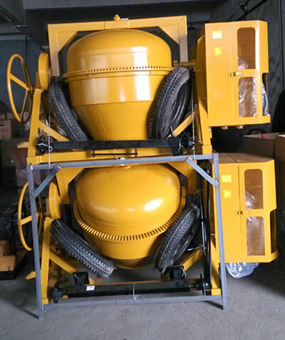 cement concrete mixer machine