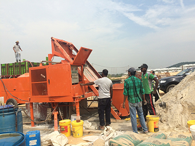 foam concrete machine for making wallboard