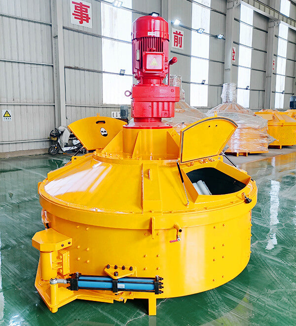 planetary concrete mixer for phosphogypsum brick making