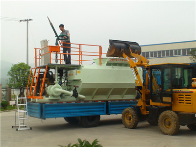 hydro seeding grass machine