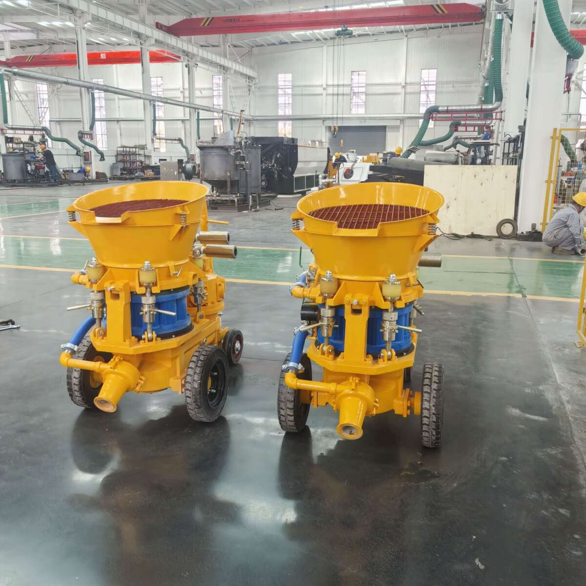dry mix shotcrete equipment