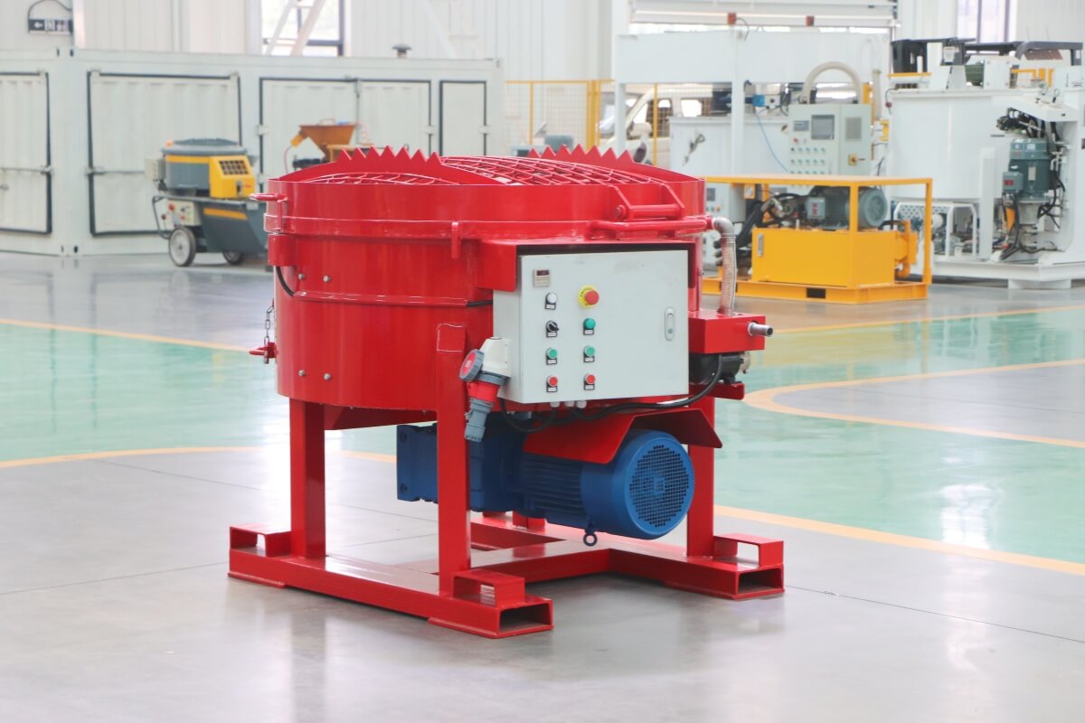 500kg castable pan mixer
