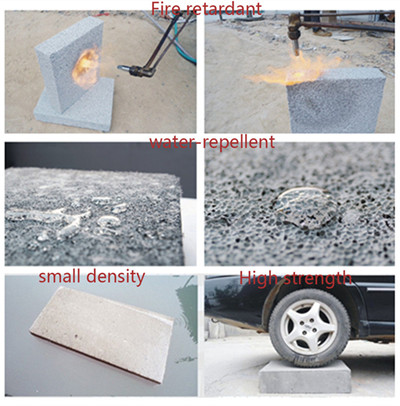 Foam concrete performances