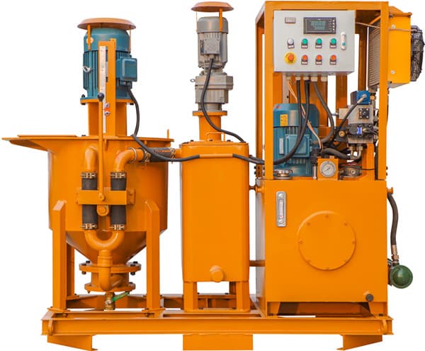 grouting equipment application