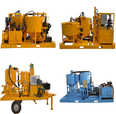 piston type diesel engine grout plant