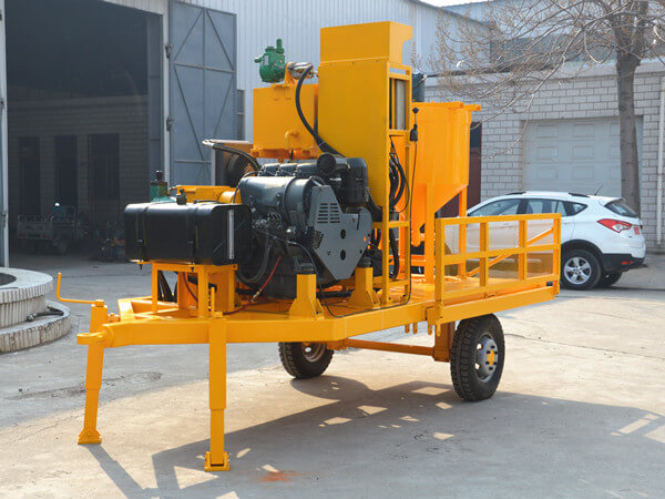 wheel mounted grout plant for sale