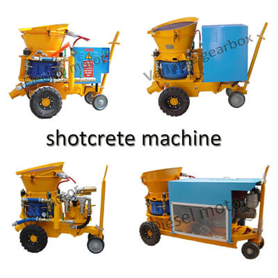 concrete shotcrete machine price