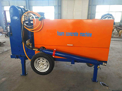 foam concrete machine for roofing