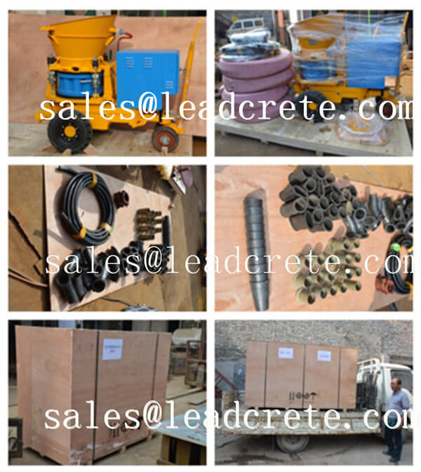 Jordan shotcrete machine with spare part