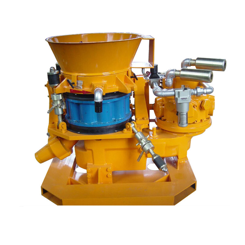 air motor dry concrete mix gunite machine