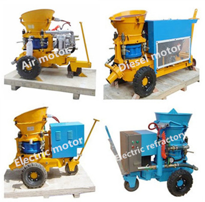 dry mix shotcrete machine