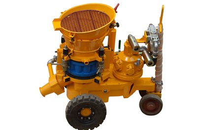 dry mix shotcrete machine