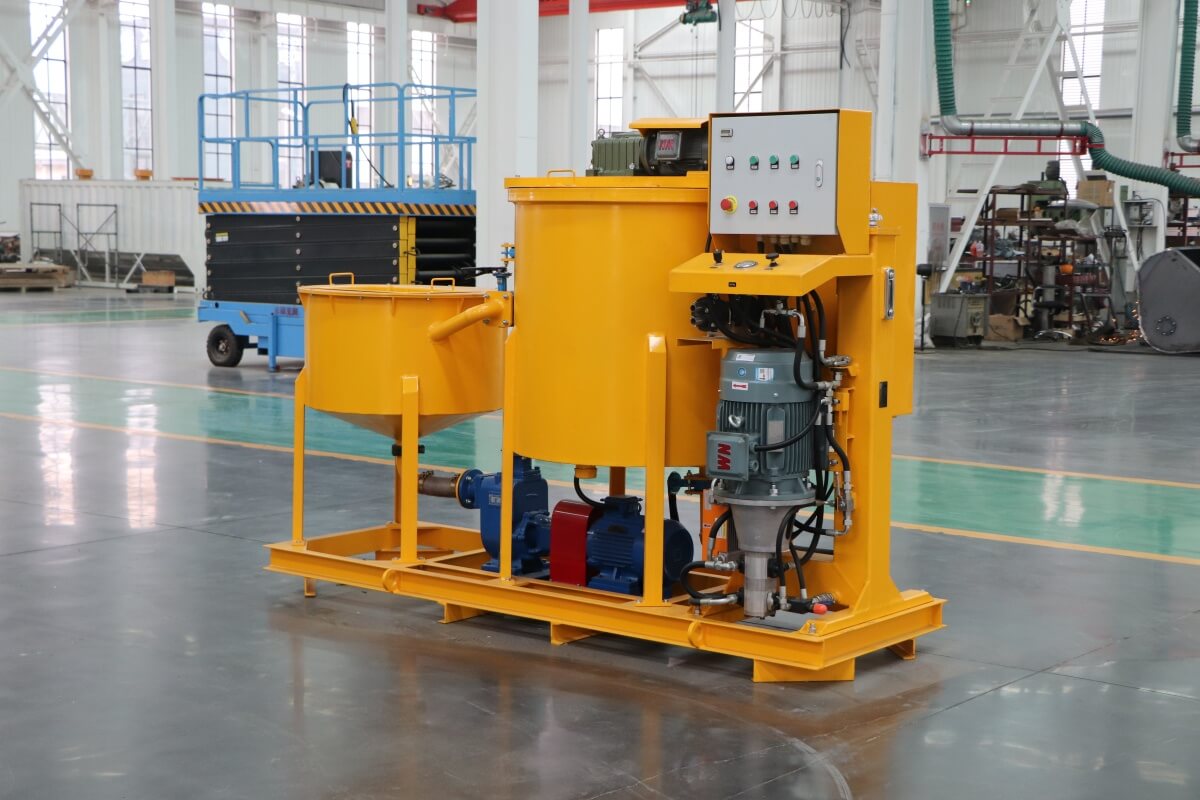 Peru colloidal grout unit