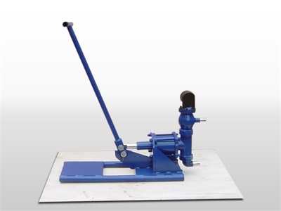 hand operated grout machine