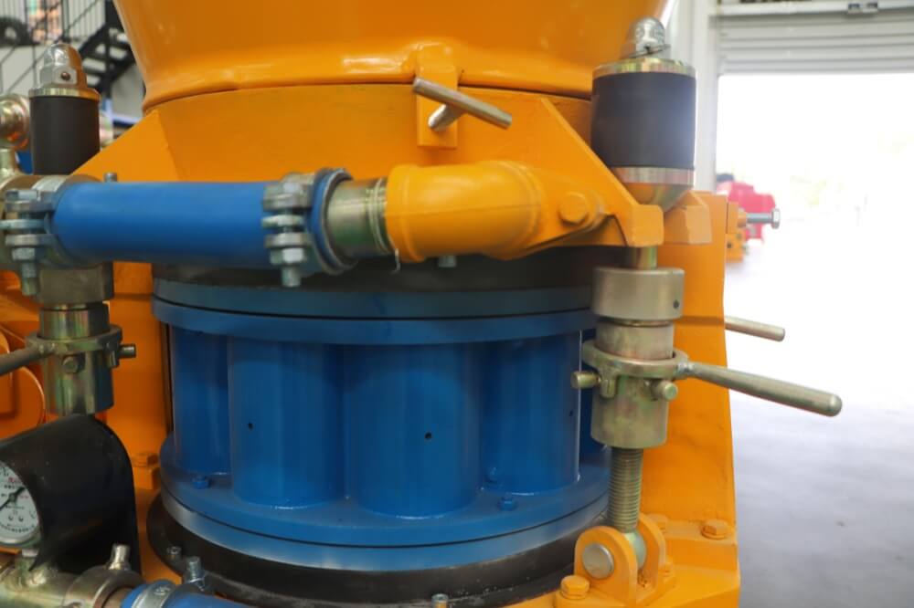 rotor body of shotcrete machine