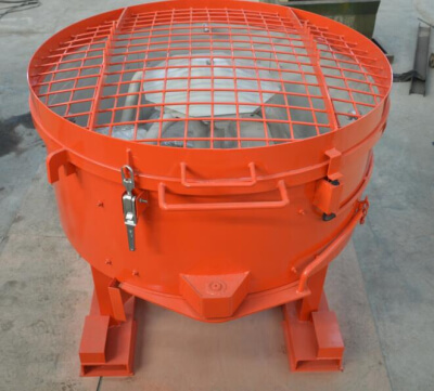 refractory pan mixer