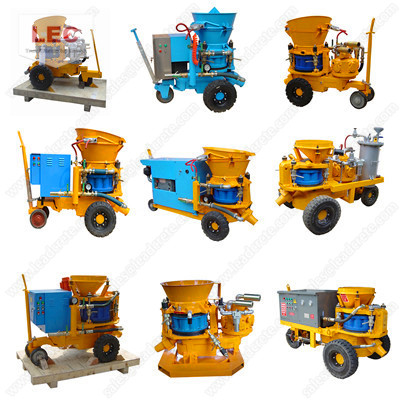 concrete spraying machine