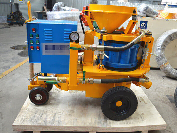 shotcrete machine for subway