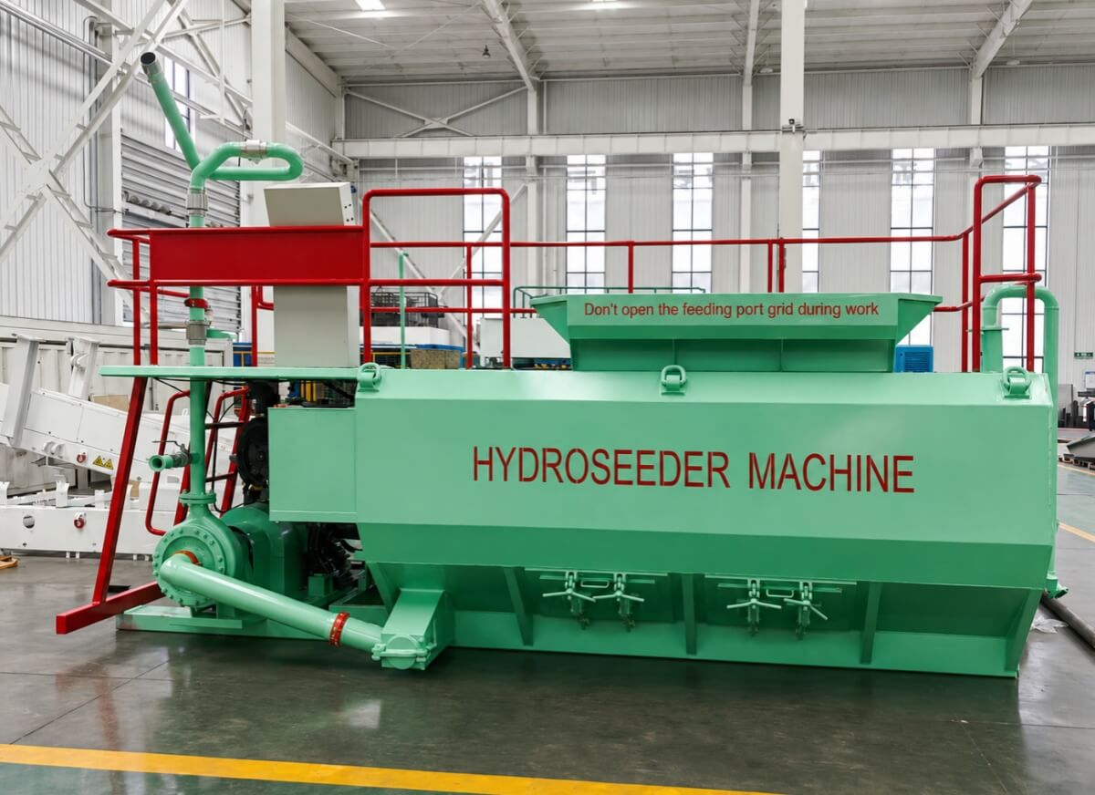 spray seeding machine