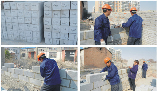 foam concrete block machine used for wall