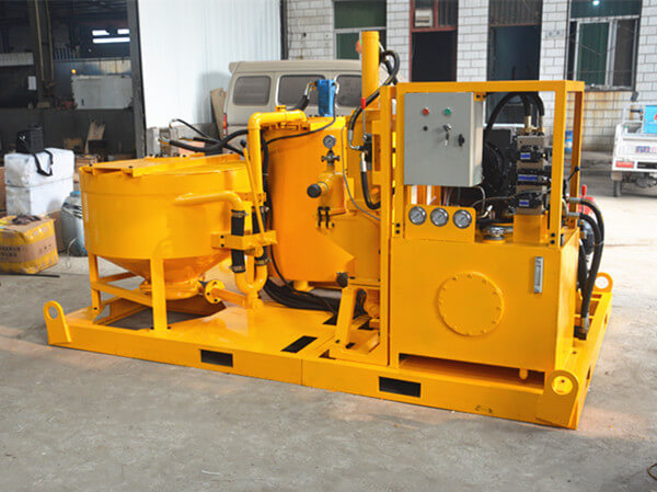 diesel driven grouting unit