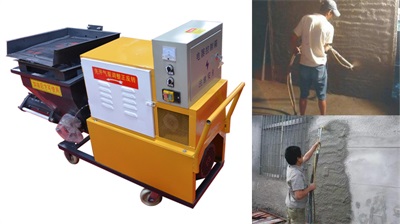 Philippines mortar plaster machine