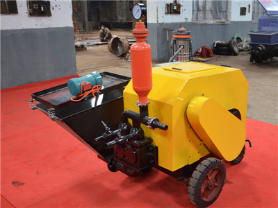 spray plaster pump