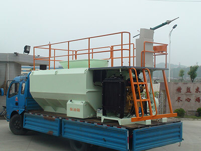 hydroseeding machine