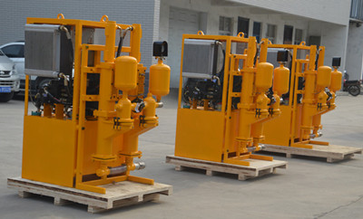 double plunger hydraulic grouting pump