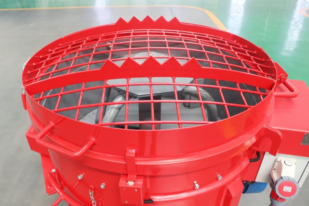 hopper of 500kg castable mixer