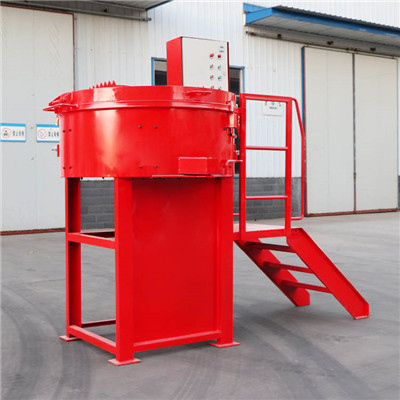 refractory castable pan mixer