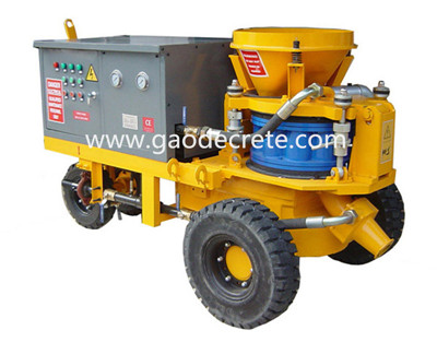 wet mix shotcrete machine