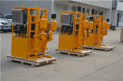 hydraulic grout pump