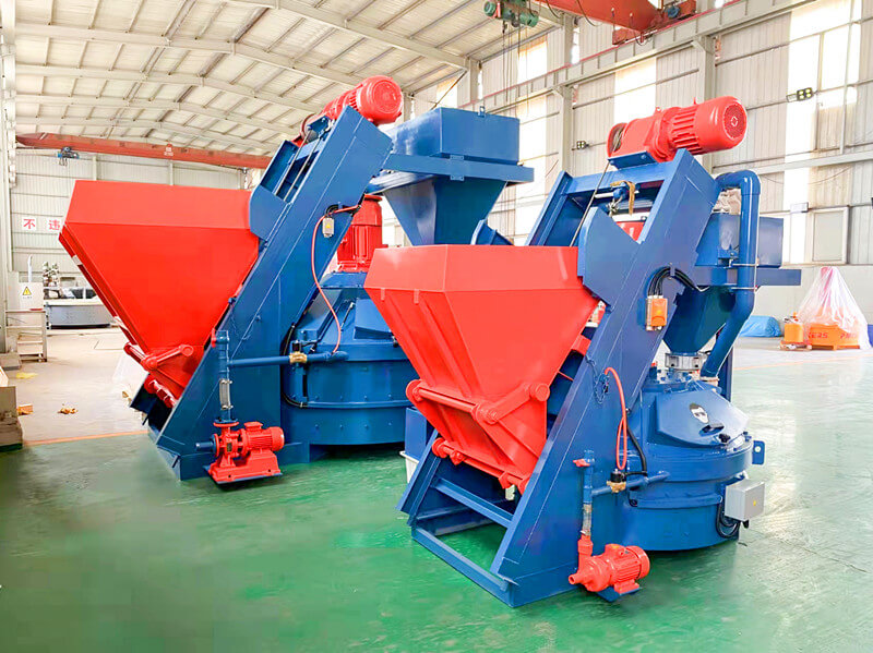 planetary concrete mixer for brick making machine