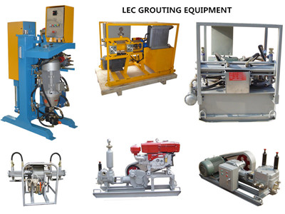 supplies of grout pumps
