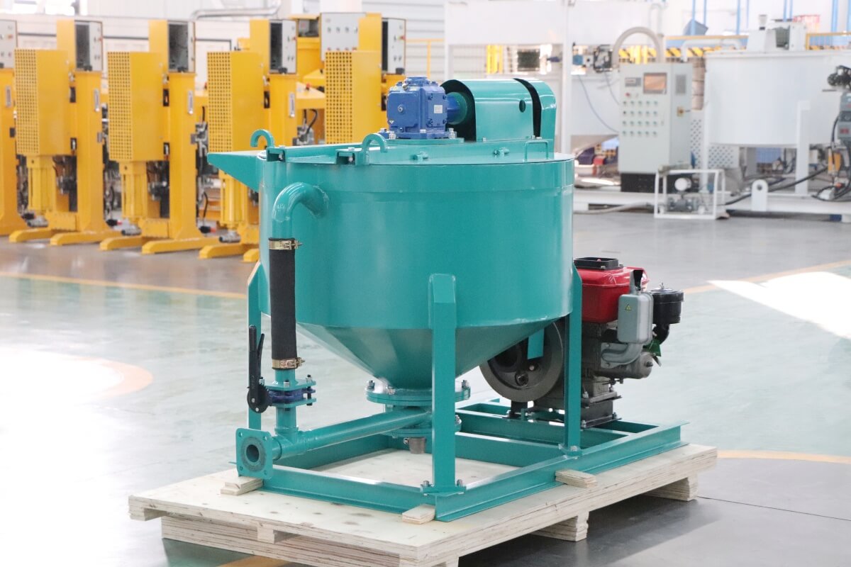 diesel grout mixer