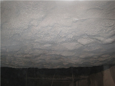 refractory gunite jobsite