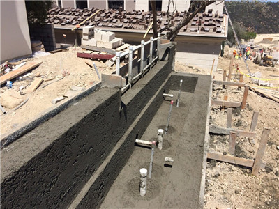 shotcrete equipment for pool