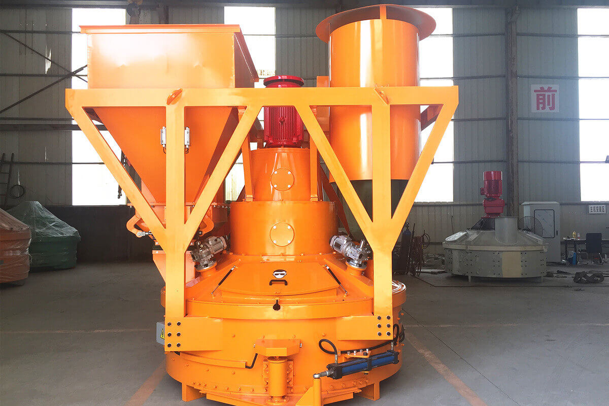 1 m3 capacity self-loading planetary mixer