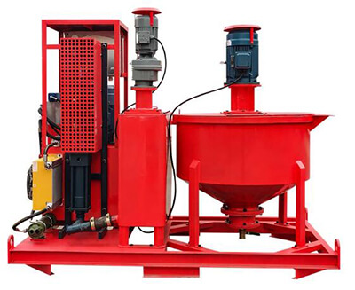 high volume grout unit