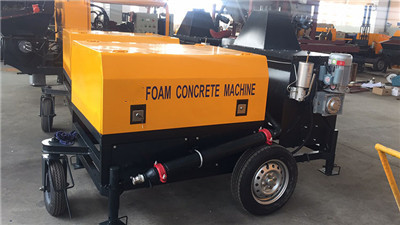 lightweight foam concrete block machine