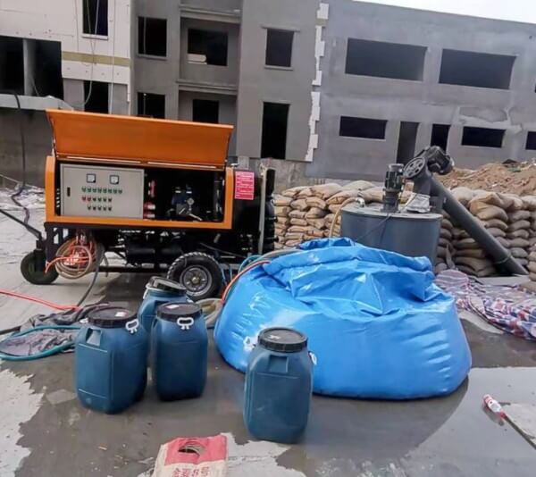 roof insulation foam concrete machine