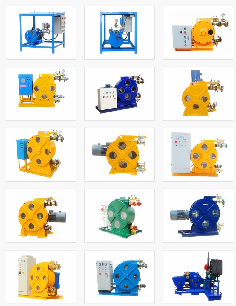 high precision hose squeeze pump