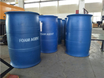 Foam agent for cast-in-place