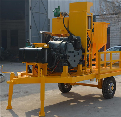 diesel engine grout plant