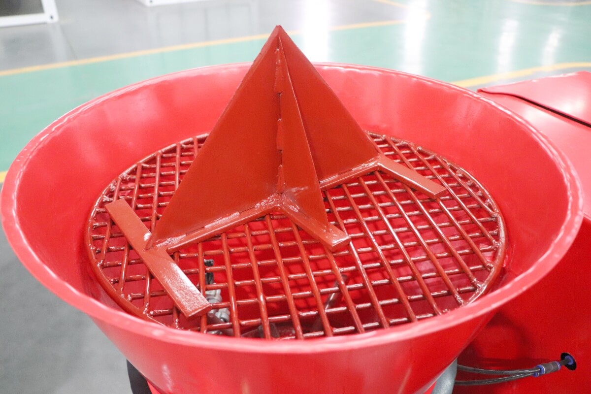 dry mix gunning machine hopper